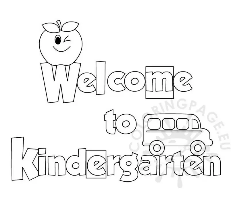 Welcome to Kindergarten 3