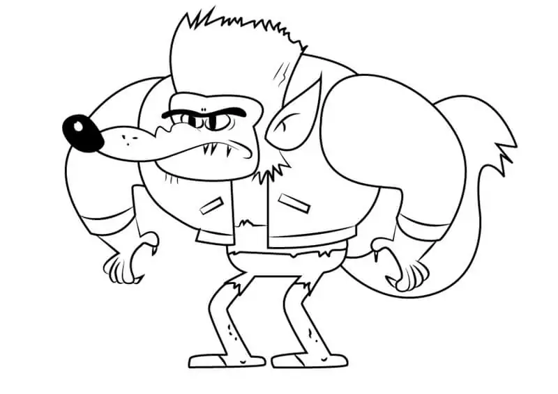 Werewolf from Looped
