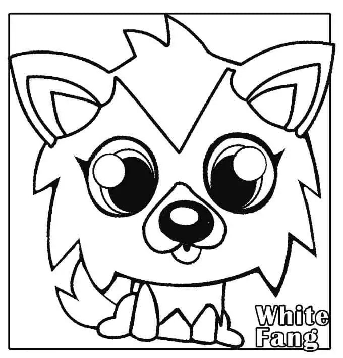 White Fang Moshi Monster