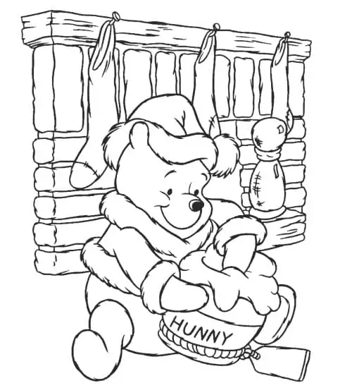 Winnie the Pooh Disney Christmas