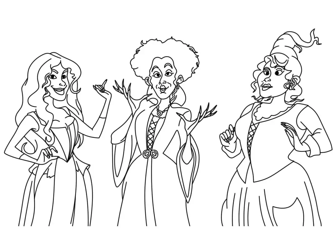 Witches from Hocus Pocus
