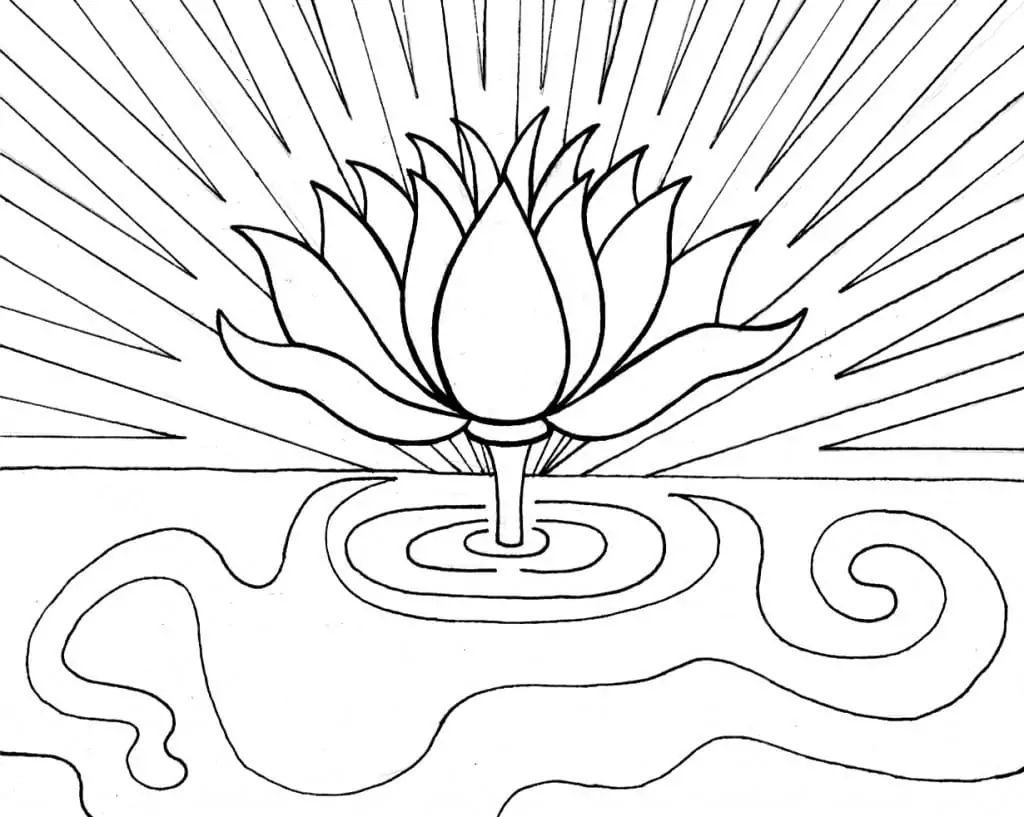 Wunderbarer Lotus
