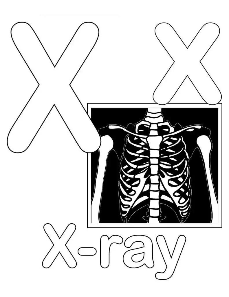X-Ray Letter X