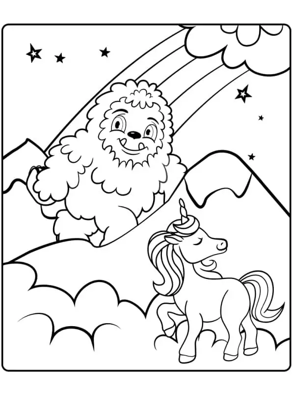 Yeti and Unicorn Washimals