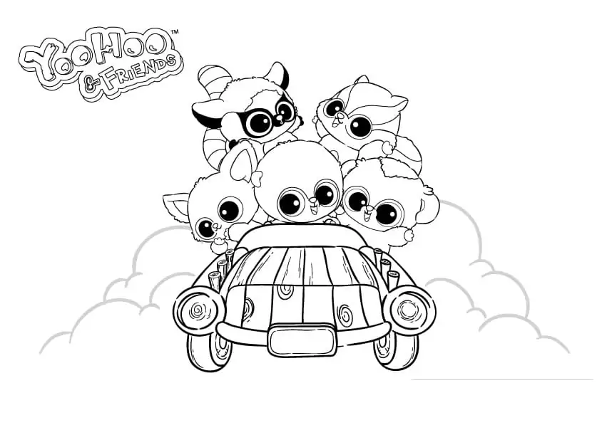 YooHoo and Friends Driving