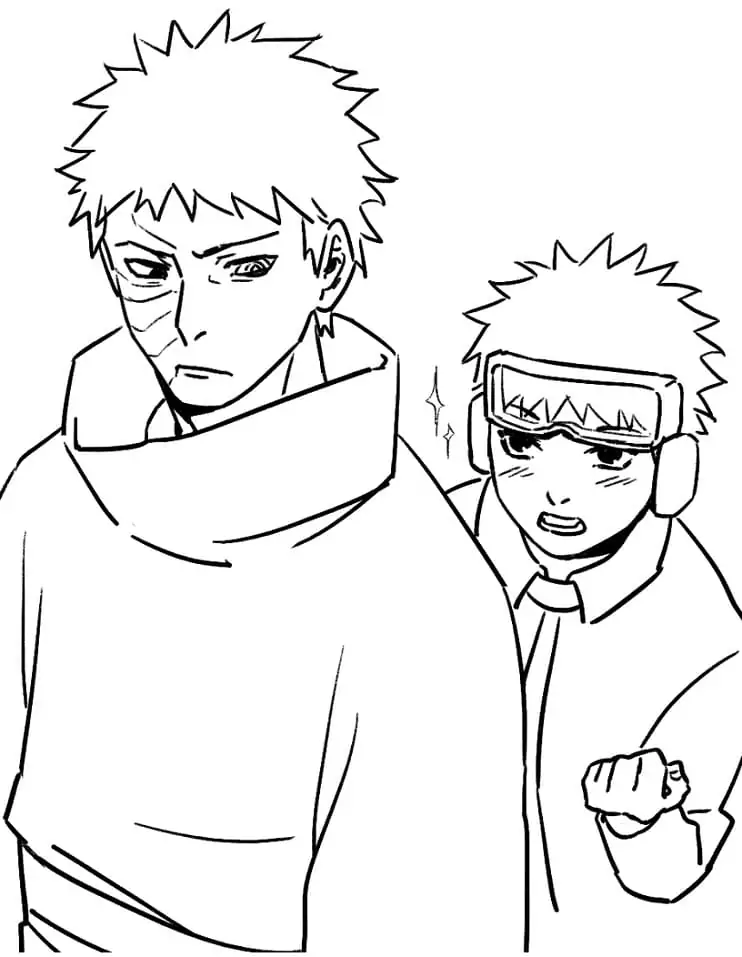 Young and Adult Obito