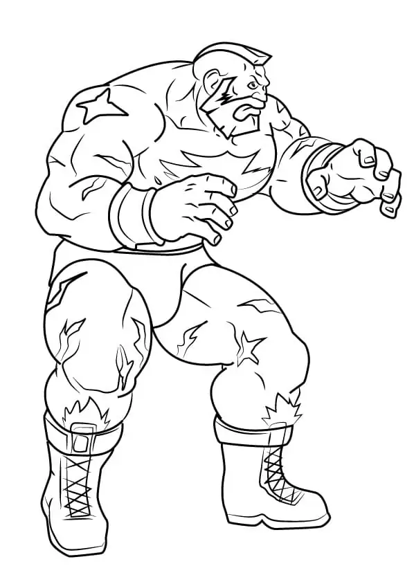 Zangief from Street Fighter