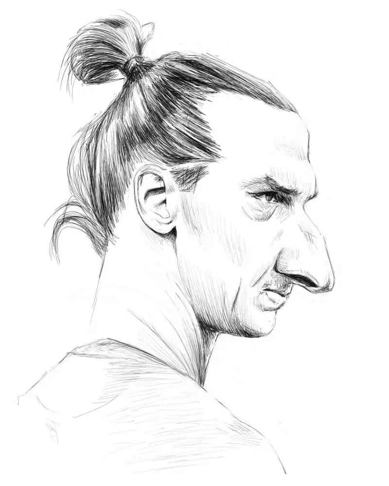 Zlatan Ibrahimovic’s Drawing
