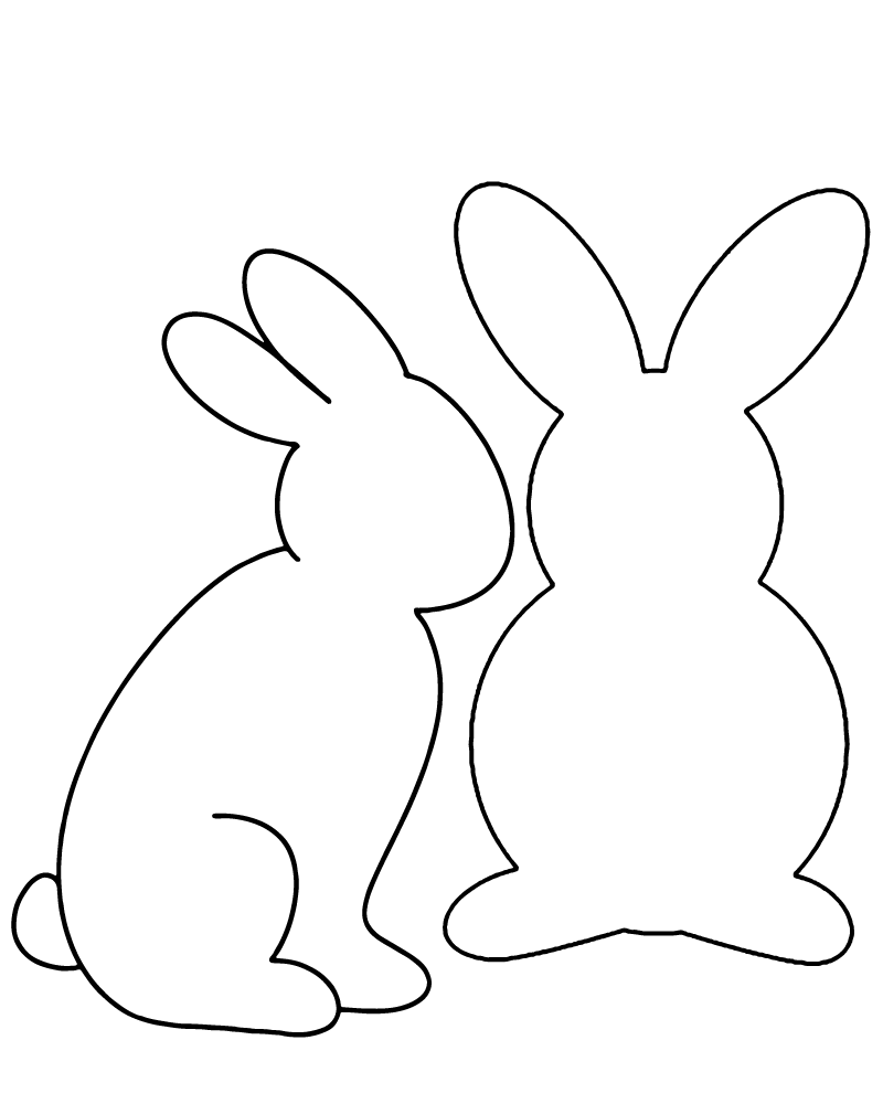 Printable Bunny Templates