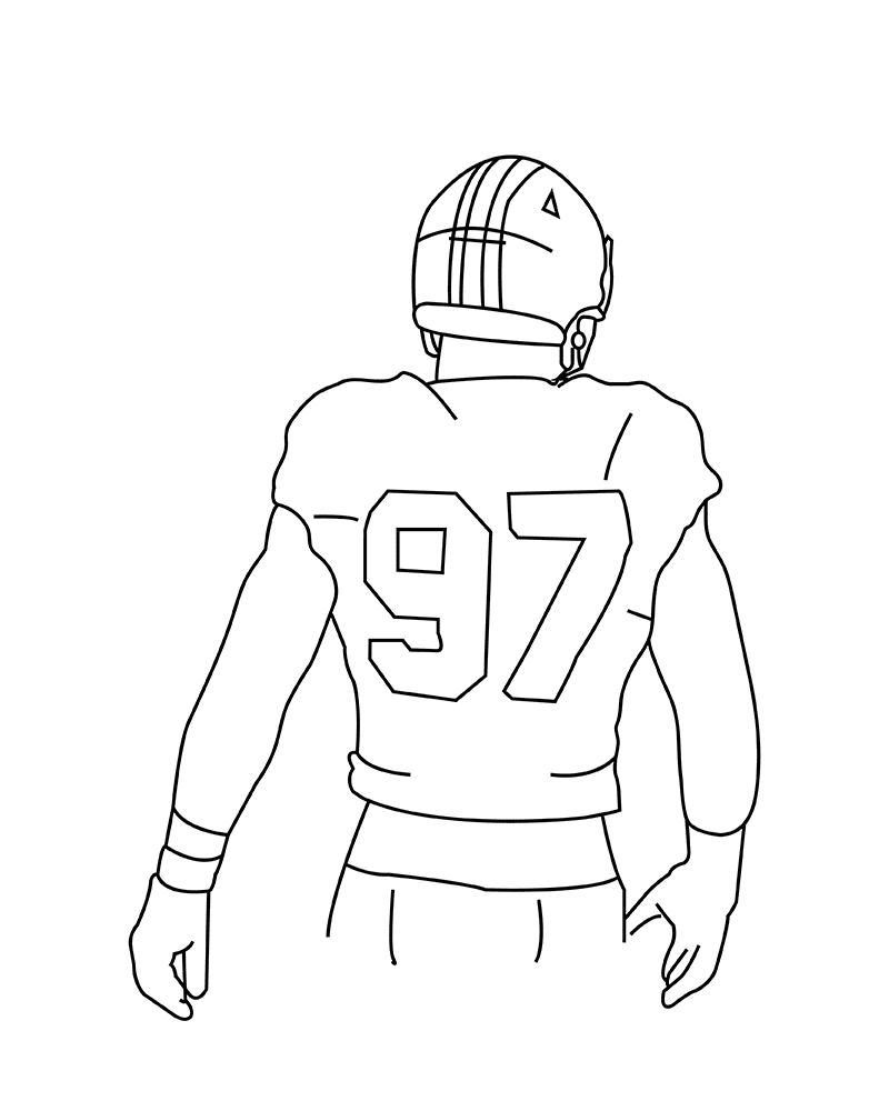 49ers Coloring Page