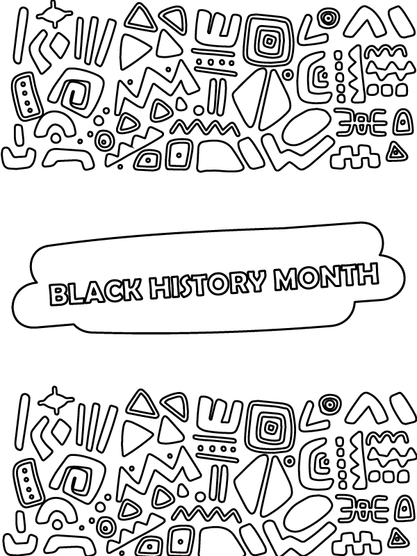 Black history month crafts - Coloring Pages