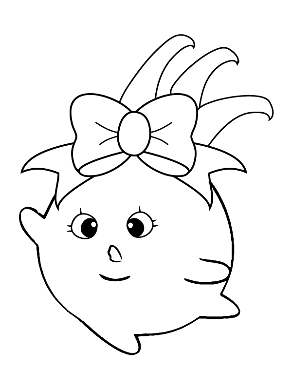 Sunny Bunnies Coloring Page