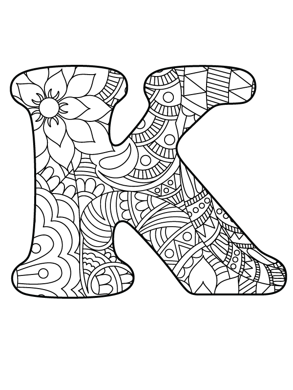 Alphabet Coloring Page Letters K Coloring Home - vrogue.co