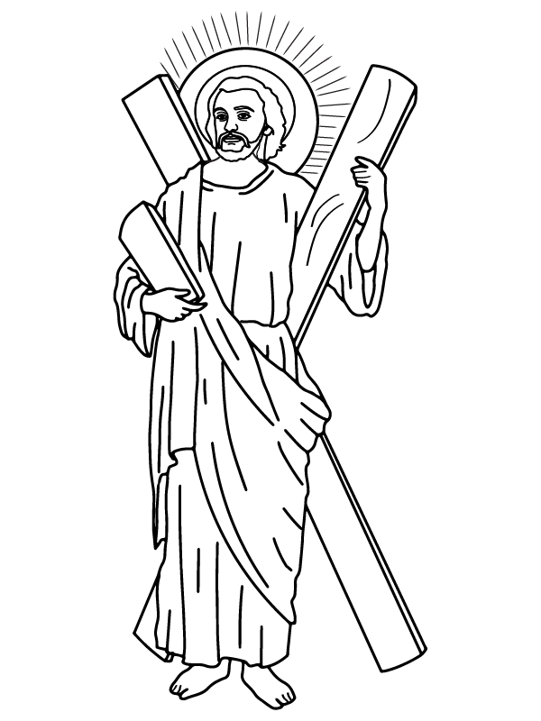 Bible Characters Coloring Page