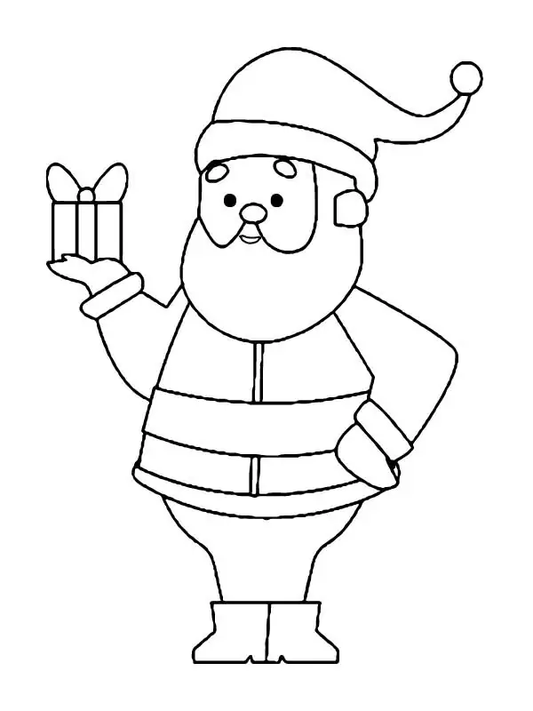 Santa Claus Coloring Pages - Free Printable Coloring Pages for Kids